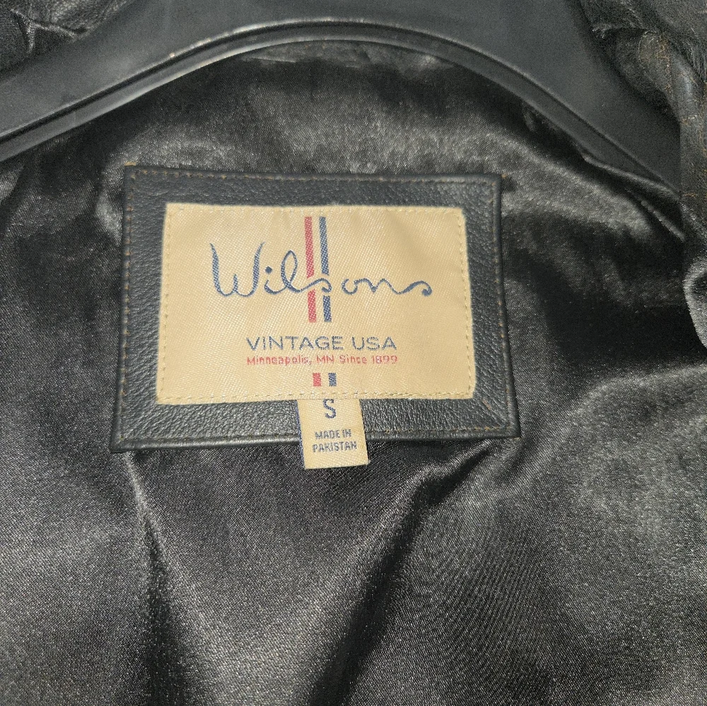 Wilsons Leather Genuine Leather Jacket Small - Picture 2 of 4